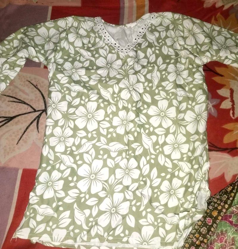 Floral Print Kurti