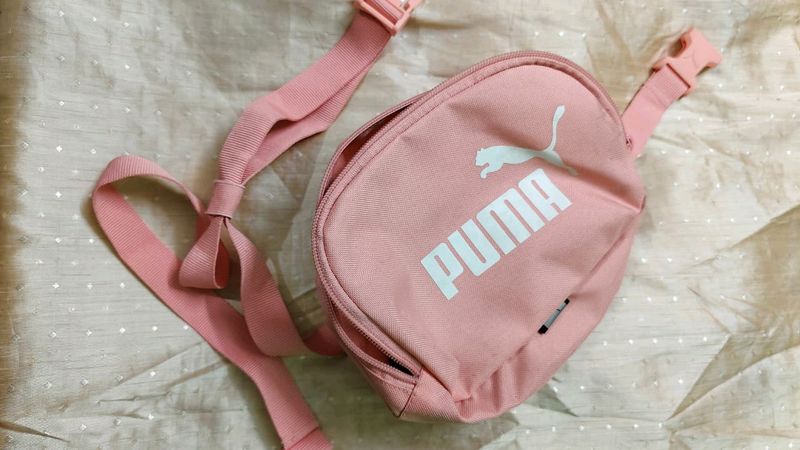 Pink Puma Waist Bag.