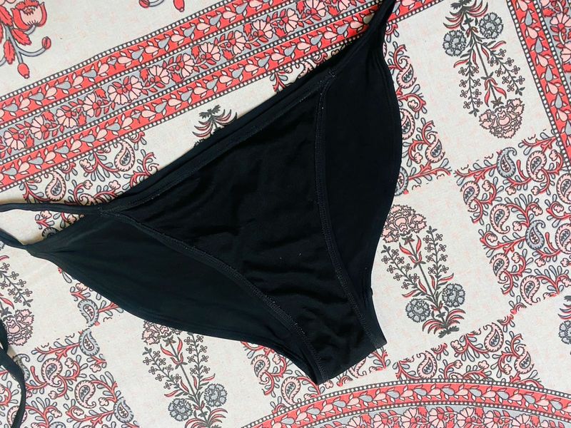 Black Bikini Bottom - Swimwear