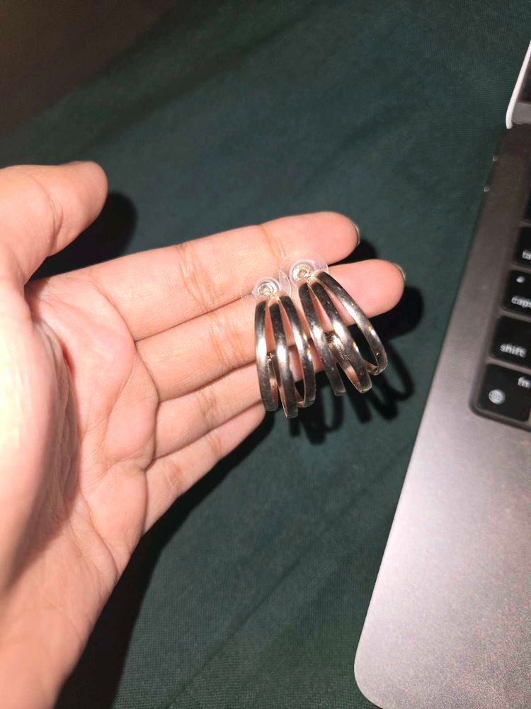 Korean Silver Earring