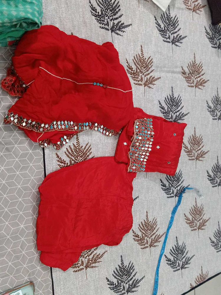 Red ♥️ Cut Selves Suit