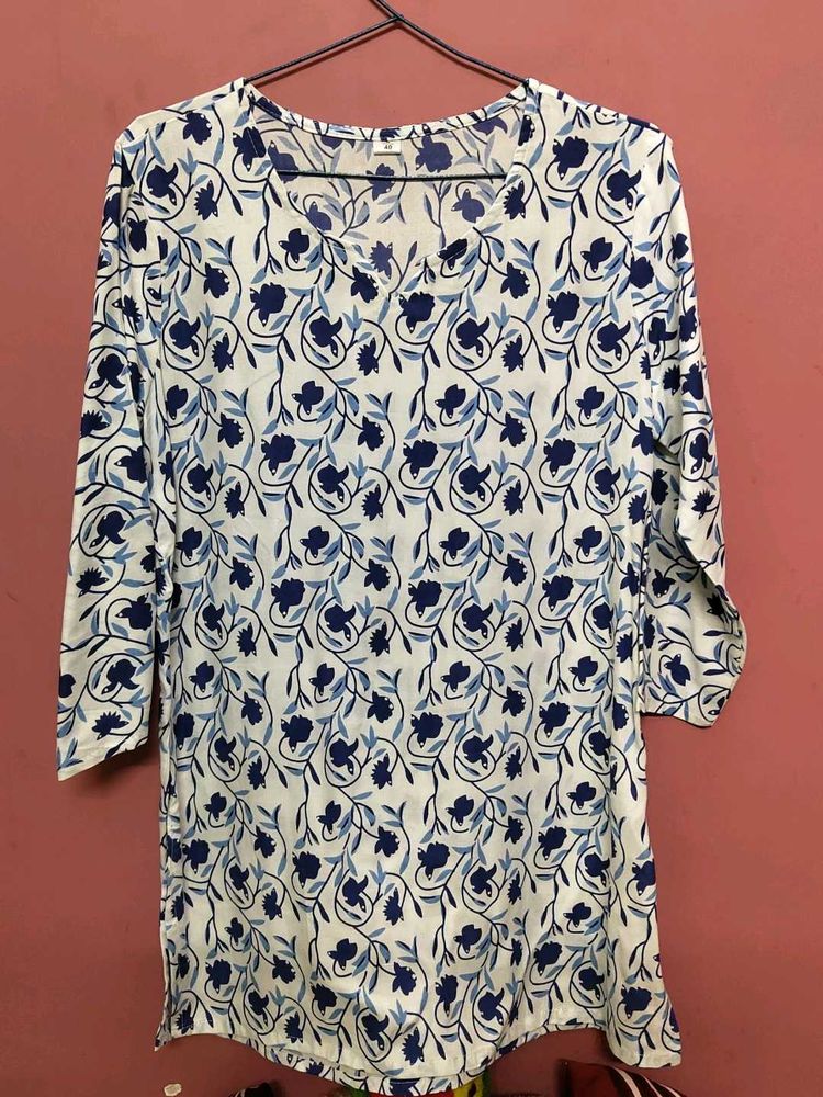 Printed Short Kurti