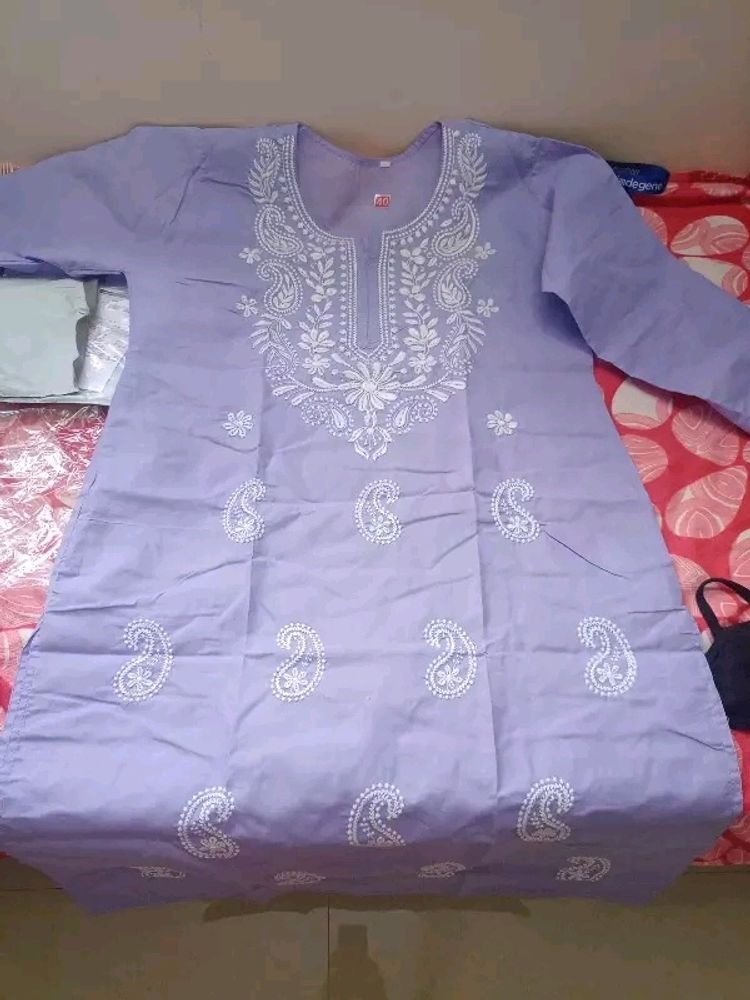 Chikankari Kurti