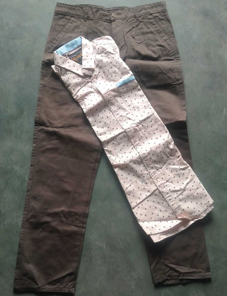 Mens Pant with Shirt