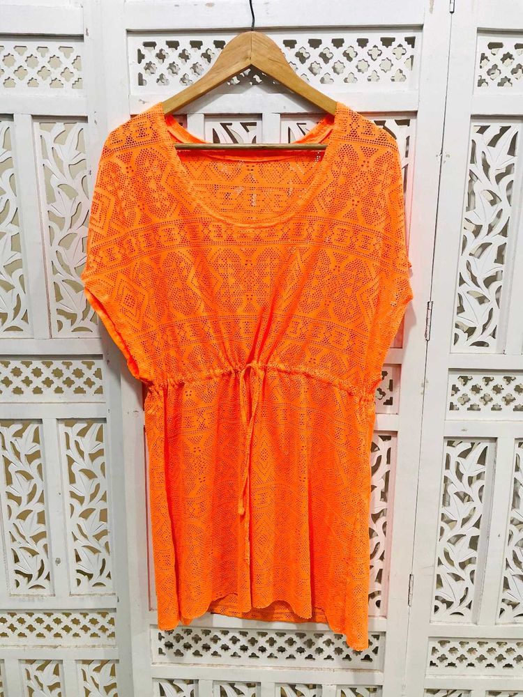 Beach Cover Up Crochet Top C