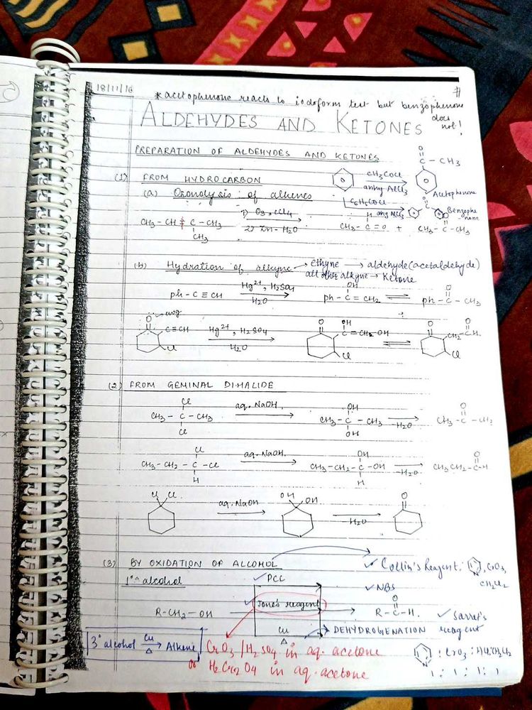 HANDWRITTEN Chemistry Notes For Class-12