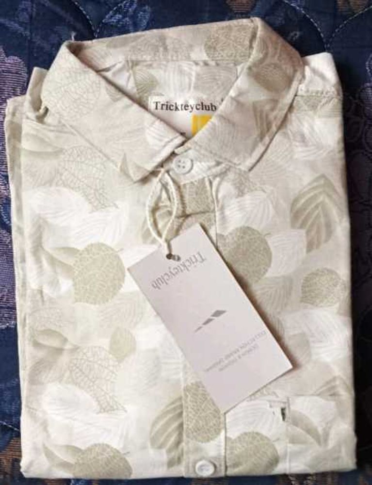 Trickteyclub Floral Button-Down