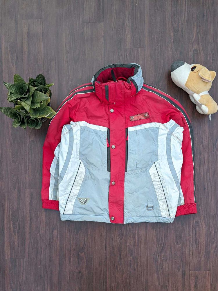 Red &amp; Grey Winter Jacket