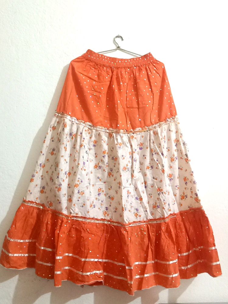 Free Flow Long Skirt