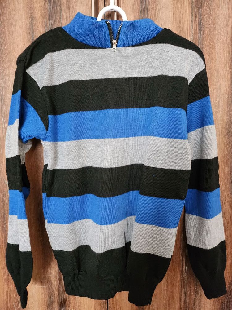 Striped Pullover Sweater