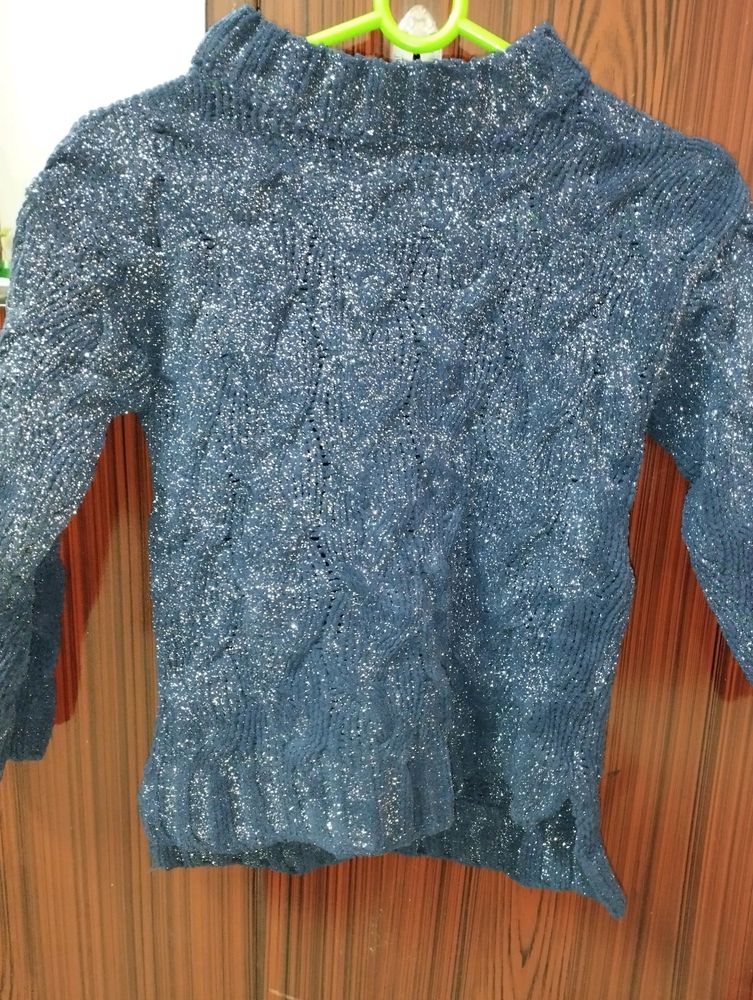 😍Blue Top 💙shinig Top ❤