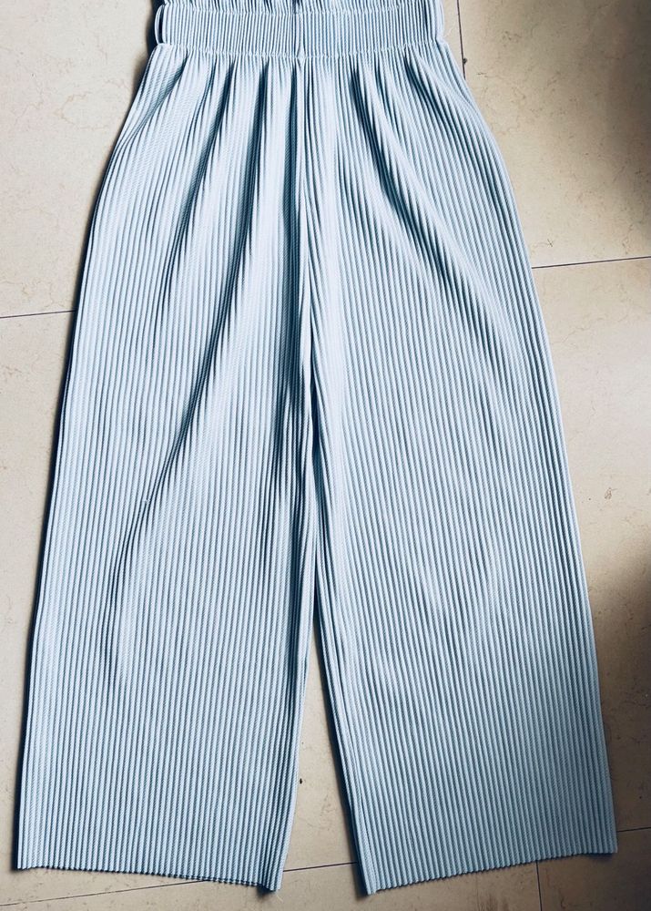 Pleated Wide Leg Pants