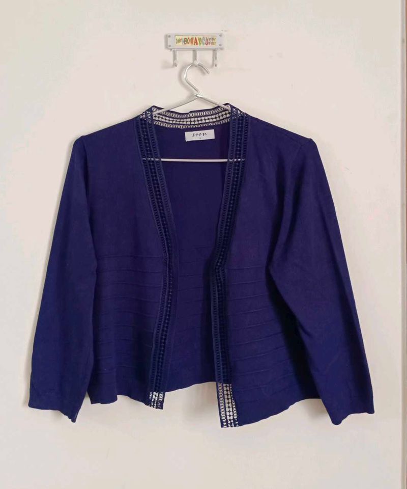 Navy Blue Cardigan