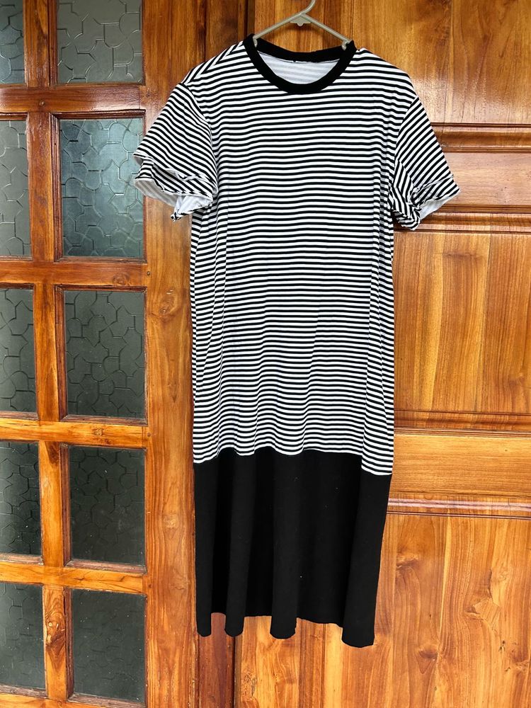 Striped T-Shirt Dress