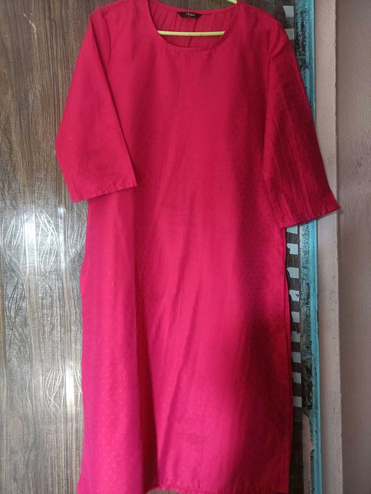 Elegant Red Kurta