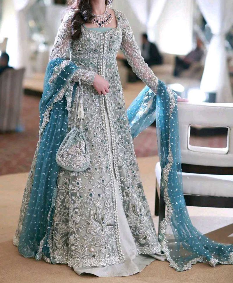 Embroidery Gown