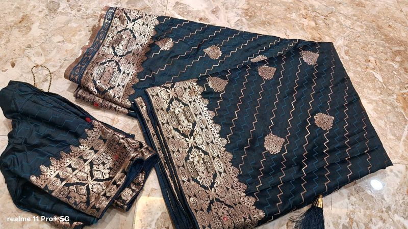 pashmina silk saree