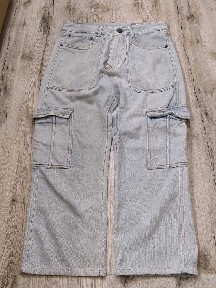Ma1490 Blueway cargo jeans waist 32