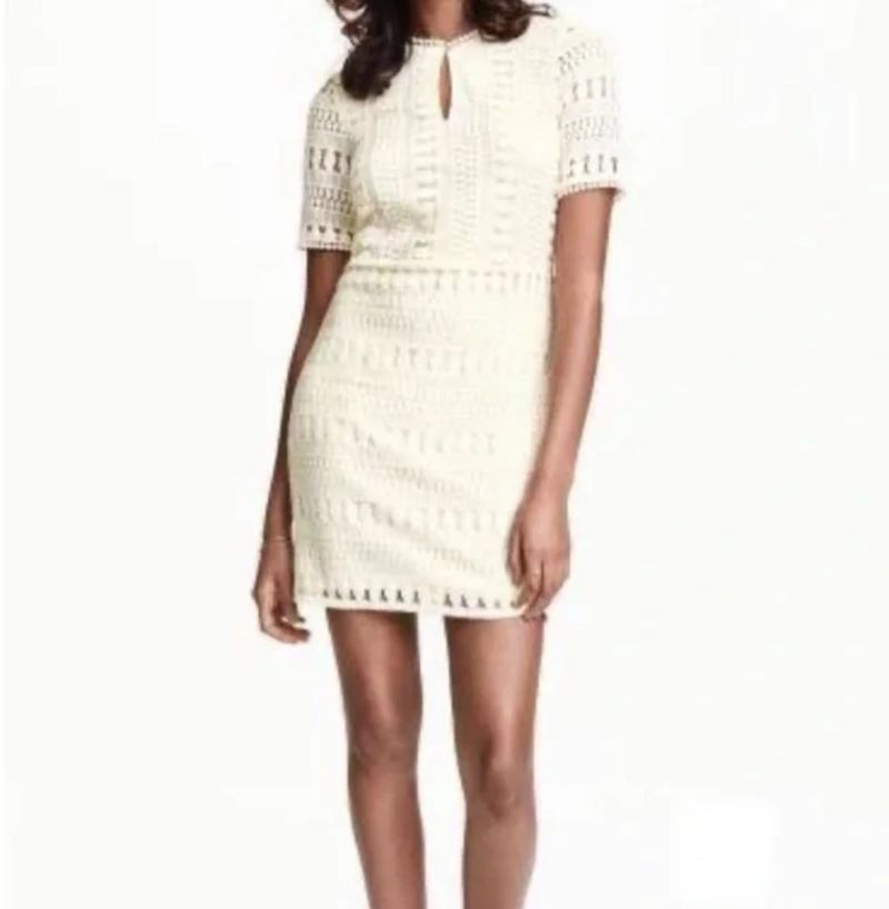 H&amp;M Lace Mini Dress