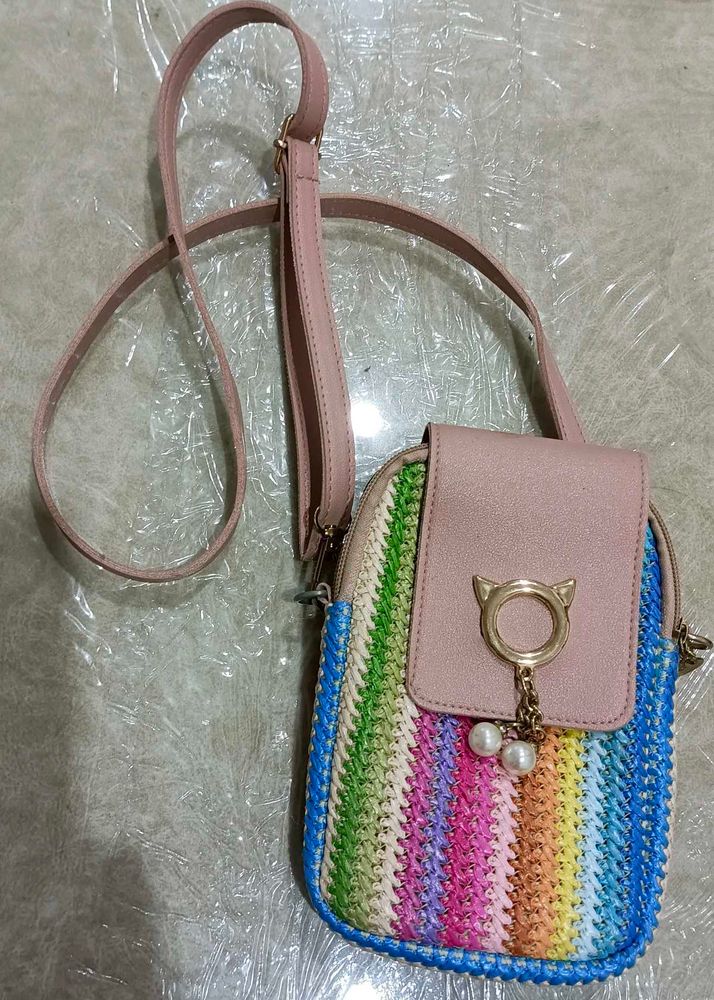 Multi Colour Sling Bag
