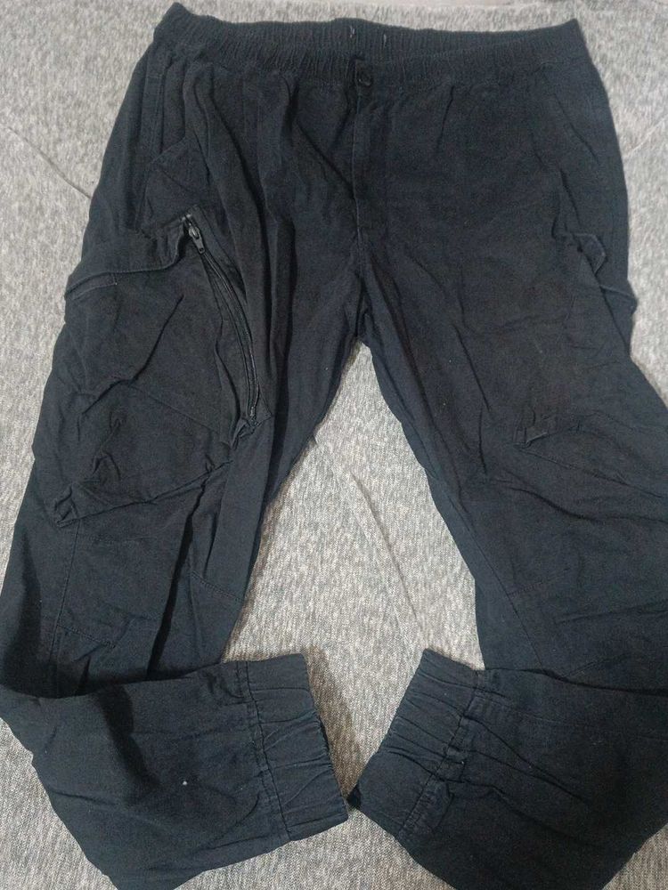 Black Cargo Pants