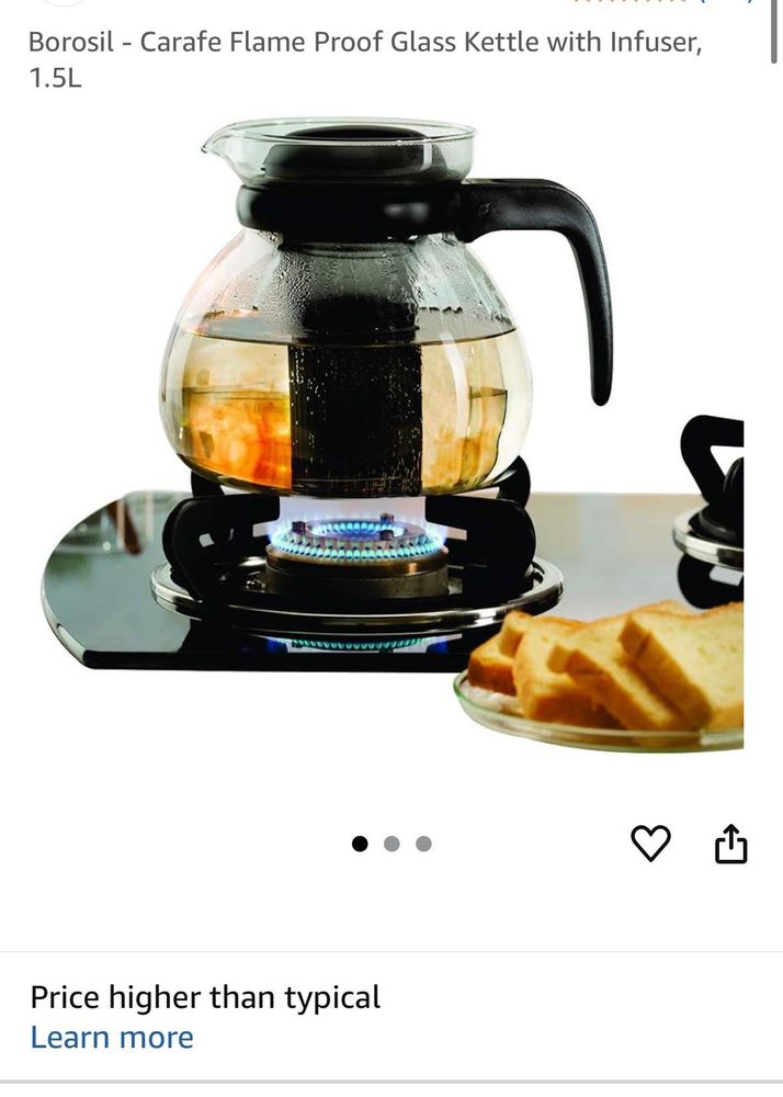 Glass kettle