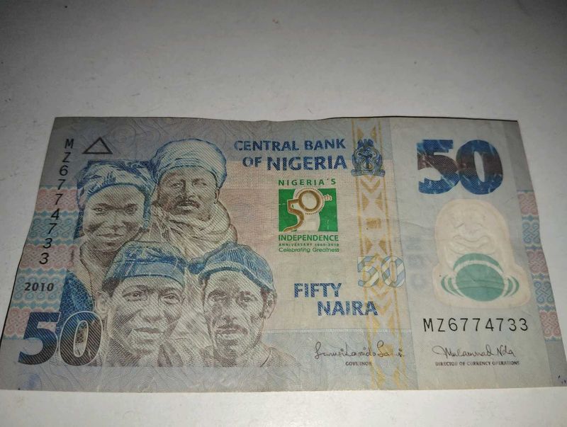 50 Naira Nigerian Currency