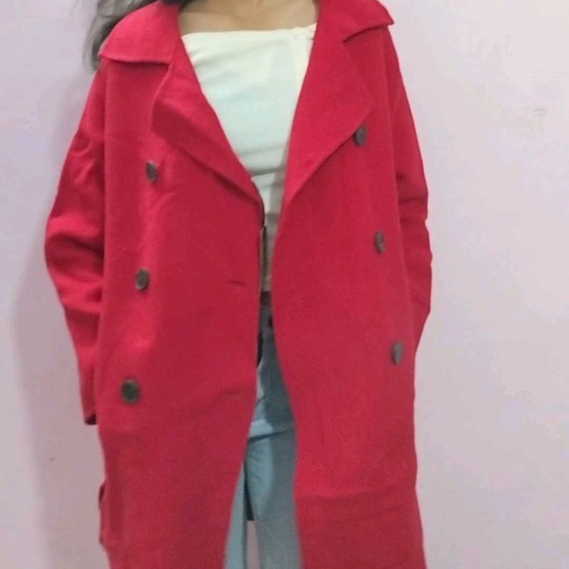 Red Trench Coat