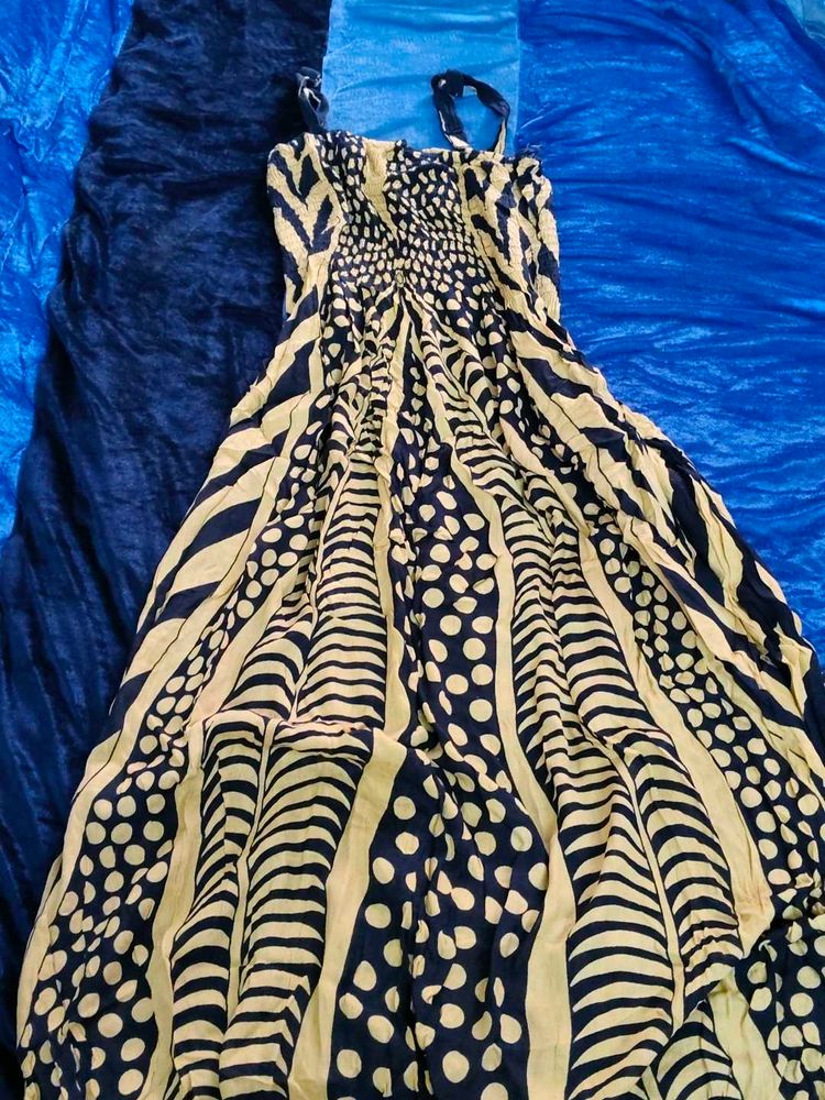 Patterned Maxi Dress