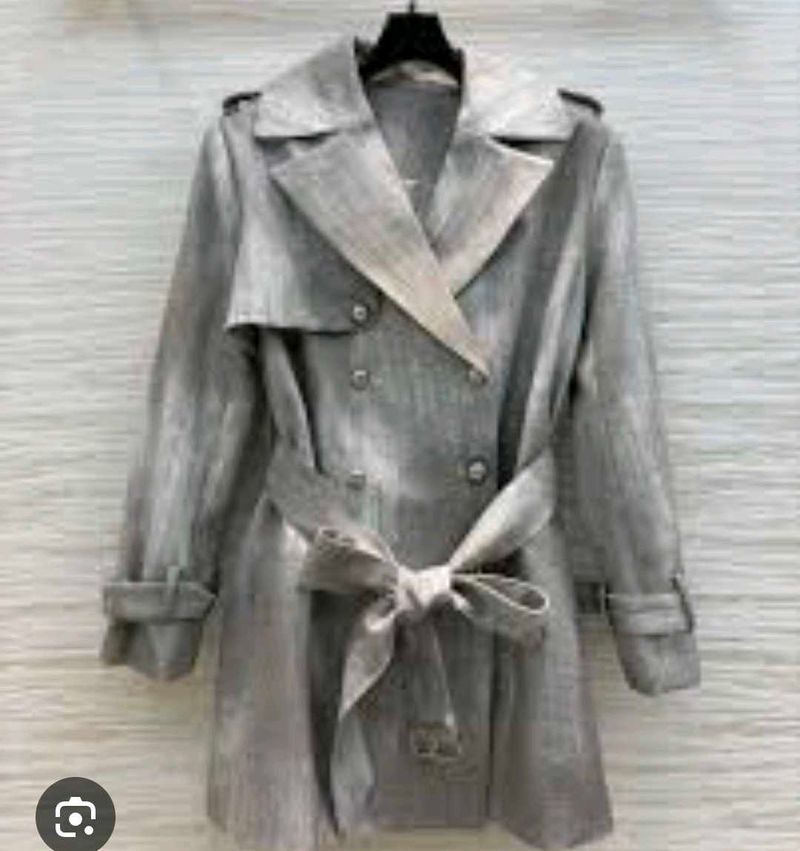✨ Tiara Grey Peacoat | Soft &amp; Comfortable