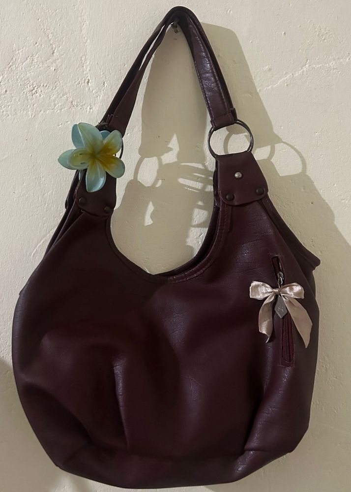Vintage Maroon Bag