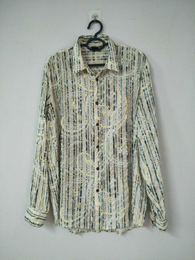 Paisley Printed Long Sleeve Shirt