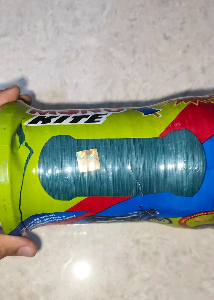 Green-Blue Type Mono Kite Manjha Manja,