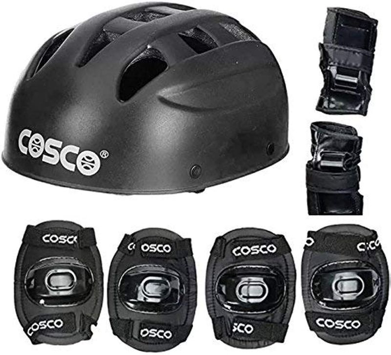 Cosco Skating/Cycling Protective Kit - Black
