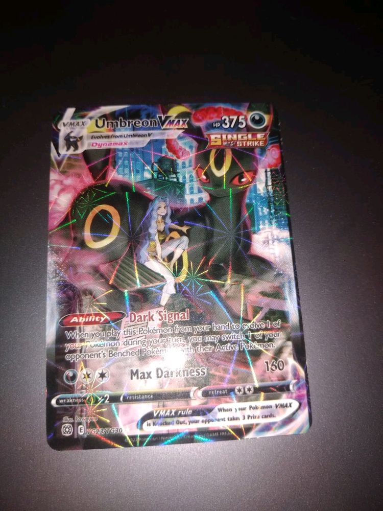 Pokemon Card Umbreon 1p Vmax Free Mimikyu