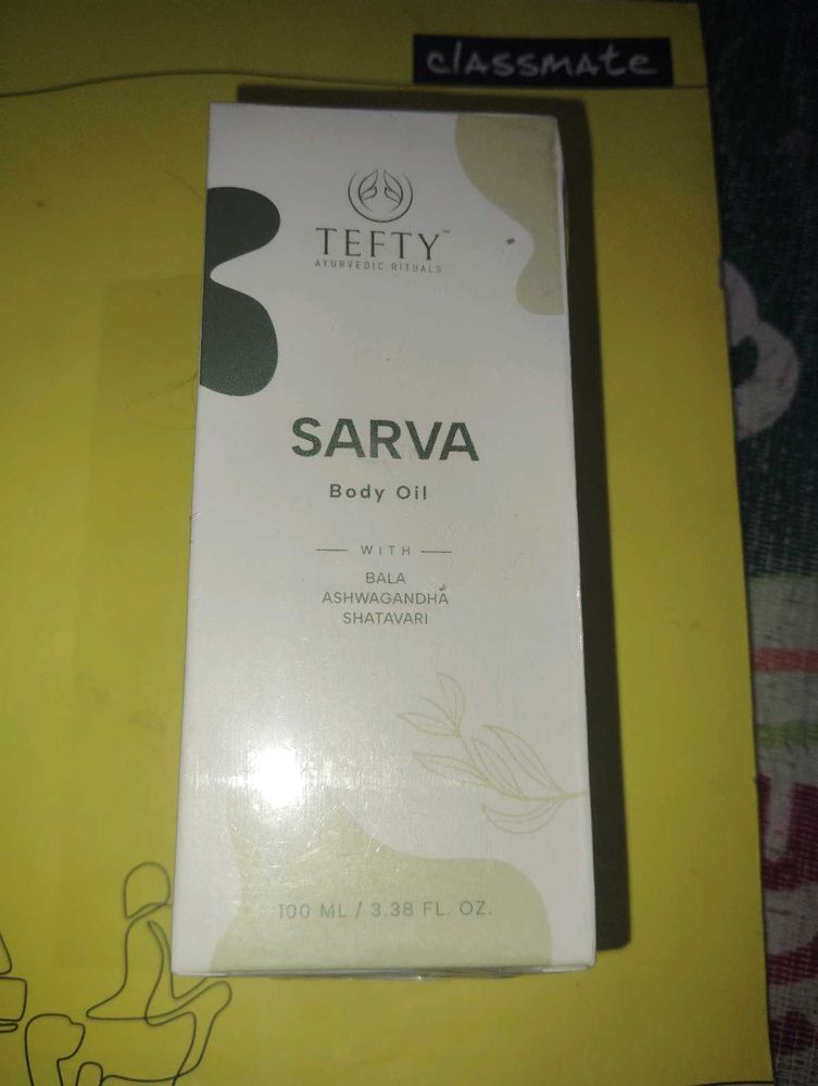 Tefty Sarva Body Oil