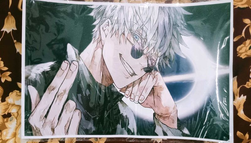 New Gojo Satoro Anime Poster
