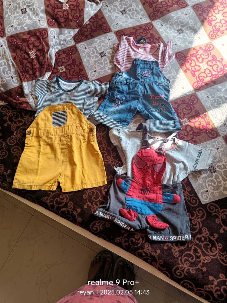3 Dungree Suits