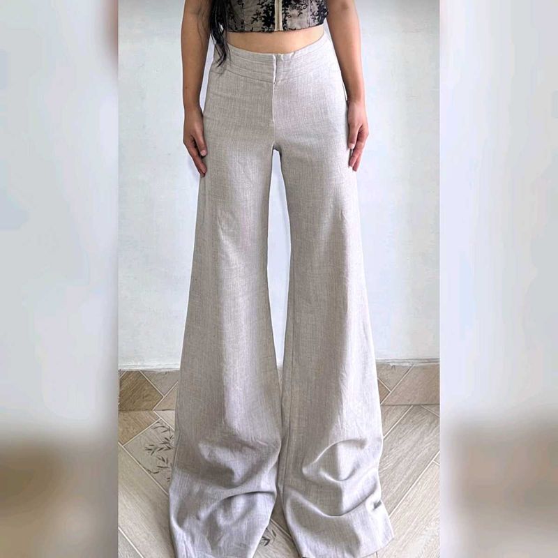 Wide Leg Linen Pants