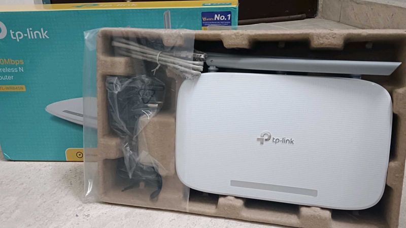 Tp Link Router And A Free Perfume