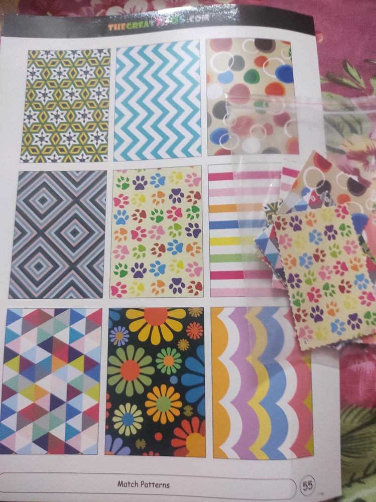 Match The Pattern Activity For Kids