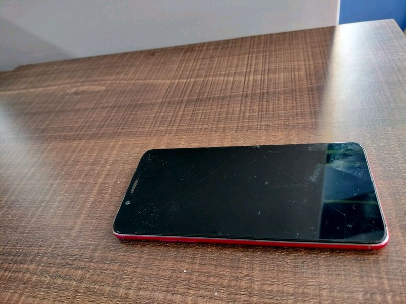 Attractive Red Colour Oppo Mobile Phone