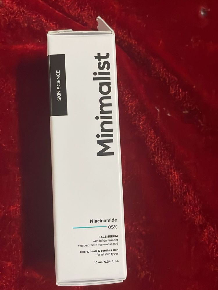 Minimalist Sealed Niacinamide Serum 5%