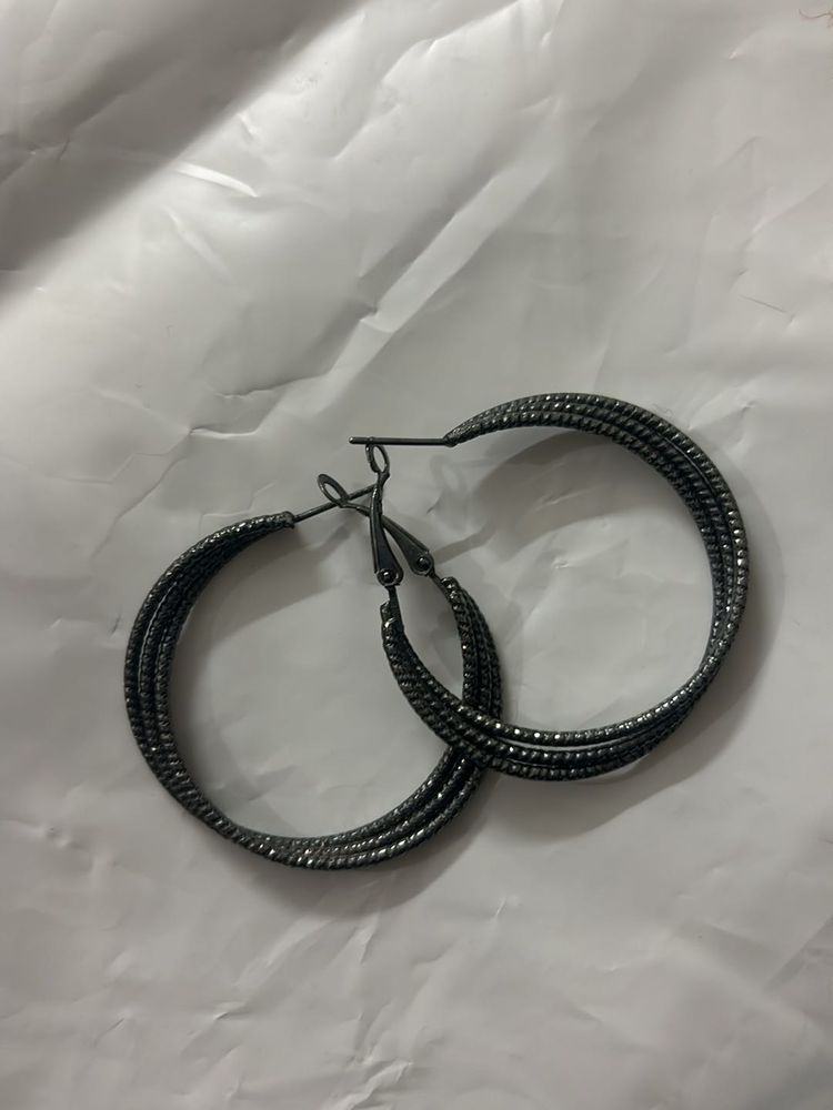 Triple Hoop Earrings