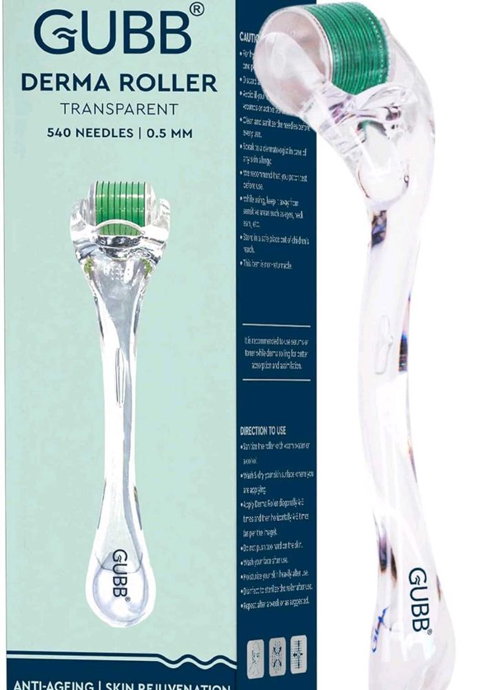 GUBB Derma Roller 540 Needles - 0.5mm