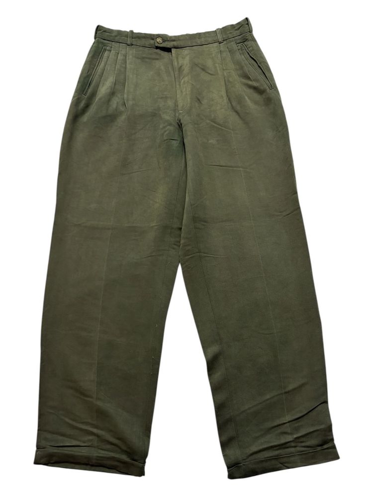 Olive Green Trousers