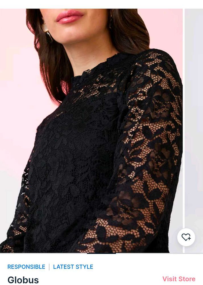 Chic Black Lace Top – Elegant &amp; Versatile