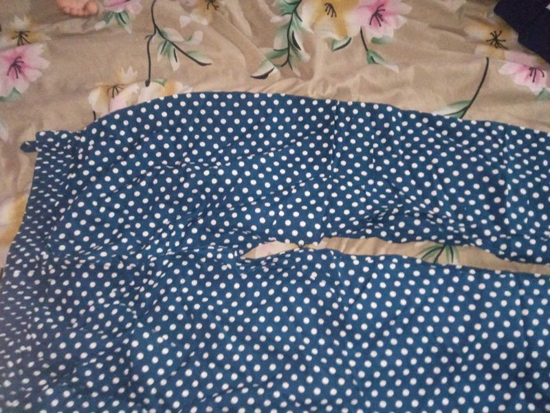 Polka Dot Print Pants