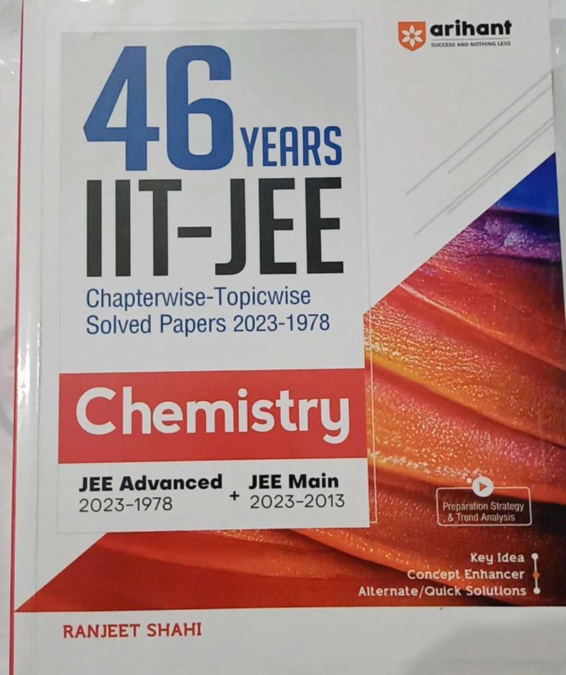 IIT-JEE Chemistry Solved Papers