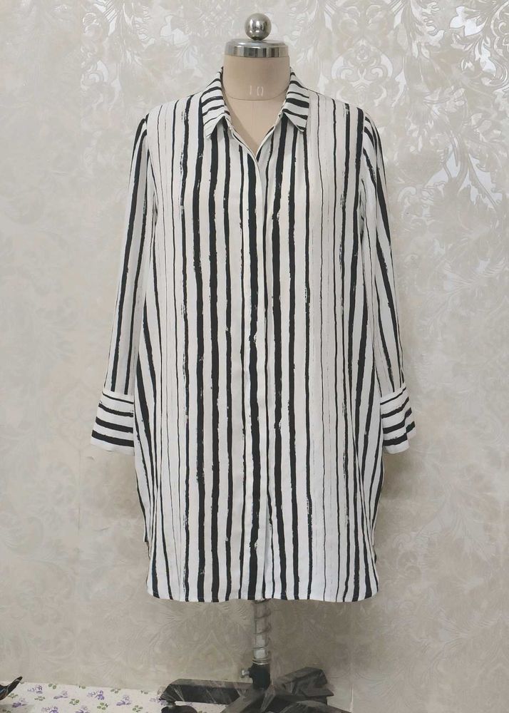 Striped Oversized Tunic